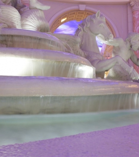 gods, purple and pastel