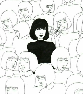 society, goth and drawing