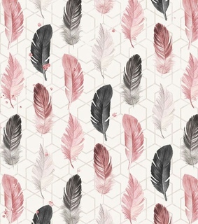 feathers, rose gold and art