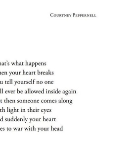 courtney peppernell, love and mind