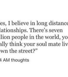 life, street and distance