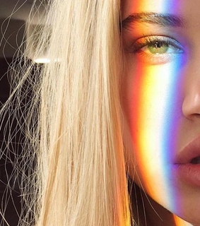 arcoiris, blond and eye