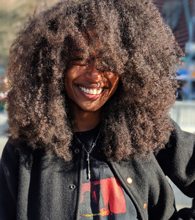perfect hair, frizzy hair and poofy hair