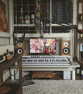 vintage, studio and music