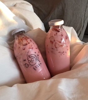 dessert, bottle and japanese