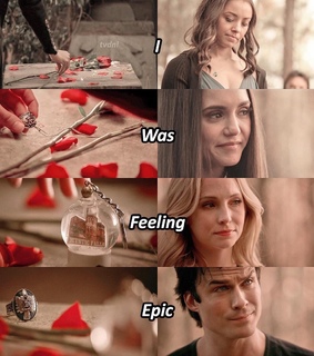 tvd, elena gilbert and ian somerhalder