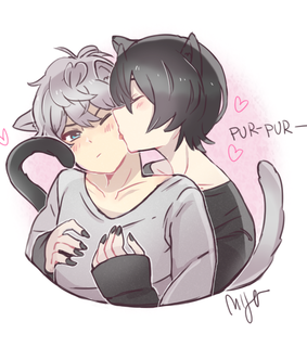 boys, izumi and heart