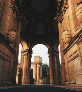 places, travel and pillars