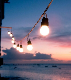 lights, night and love summer