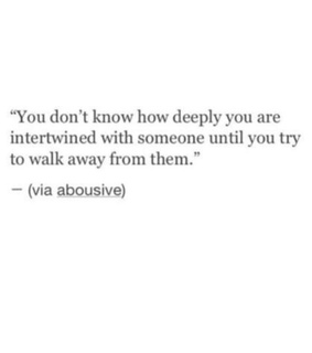 walk away, text and cry