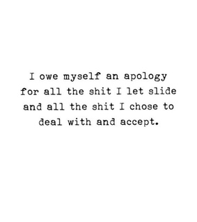 message, work hard and apology