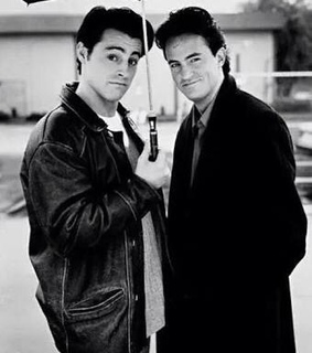 friends, handsome and matt leblanc young
