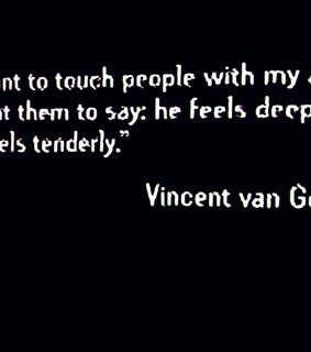 movie, vincent van gogh and quote