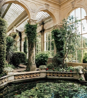 castle ashby orangery, architecture and disney princess film