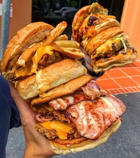 food, tasty and bacon