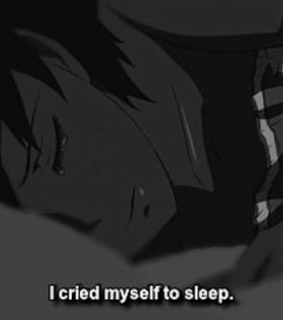 empty, lonely and manga girl