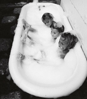 kids, back and white and future