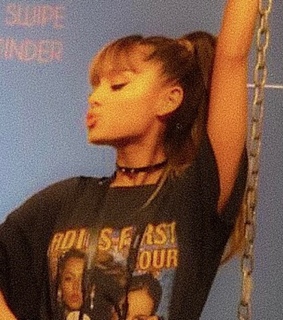 ariana grande and ariana grande layout