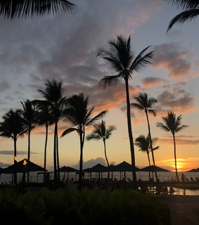 kona, sunset and hawaii