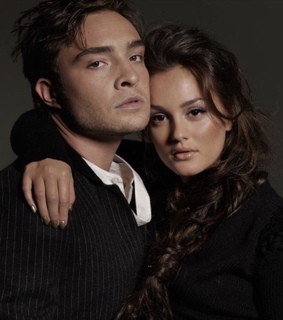ed westwick, blair waldorf and chuck and blair