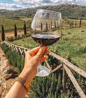 drinks, wine glass and green