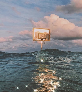 sparkles, vintage and sky