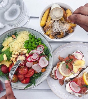 yummy, food and cafe