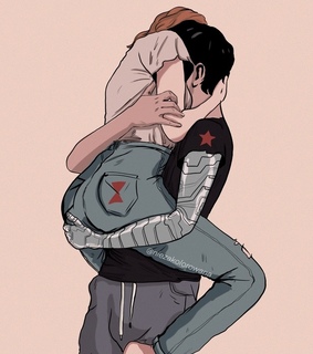 wintersoldier, buckybarnes and romanoff