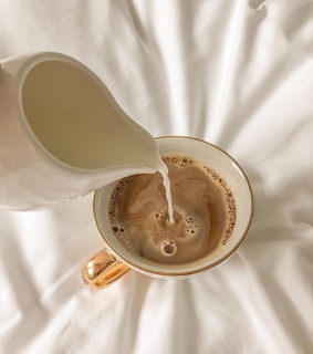 beverage, minimalism and cream