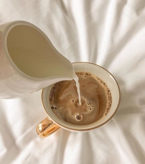 minimalism, coffee and white