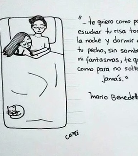 amor, frase and benedetti