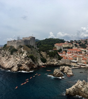 dubrovnik, adriatic sea and hrvatska
