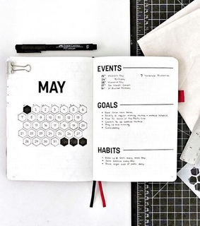 month, journal and may