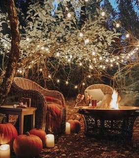 autumn, autumn leaves and warm fires