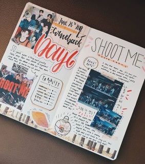 park sungjin, bullet journal and dowoon