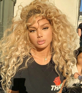 makeup, melanin and curly