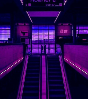 lights, purple and dark