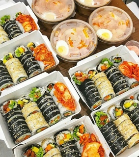 food, dukbboki and aesthetic