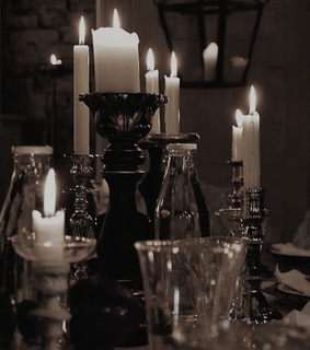 gothic, candles and sins
