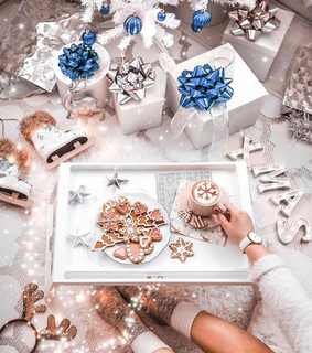 cappuccino, christmas vibes and season