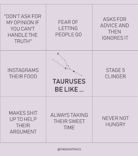 taurus and zodiac signs