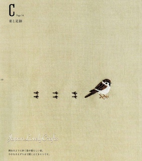 embroidery design, bird gift and hand embroidery