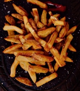 chips, fast food and fries