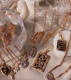 ring, earrings and necklace