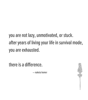 stay strong, unmotivated and keep it together