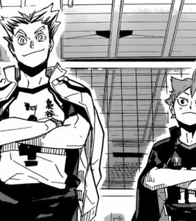 cute, karasuno and black and white