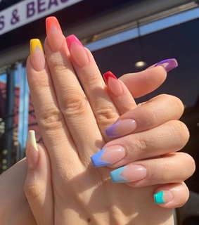 los angeles, nails and california
