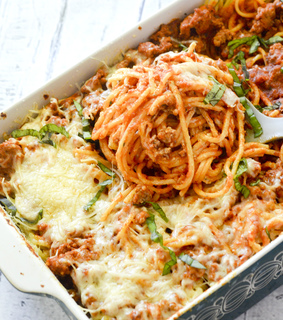 pasta, casserole and yummy