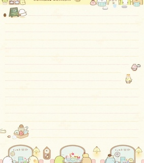 kawaii, stationary and lette