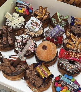 mint, hershey's and marshmallows